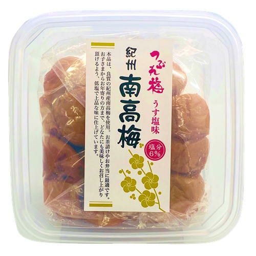 芝田商店　紀州南高つぶれ梅　360g